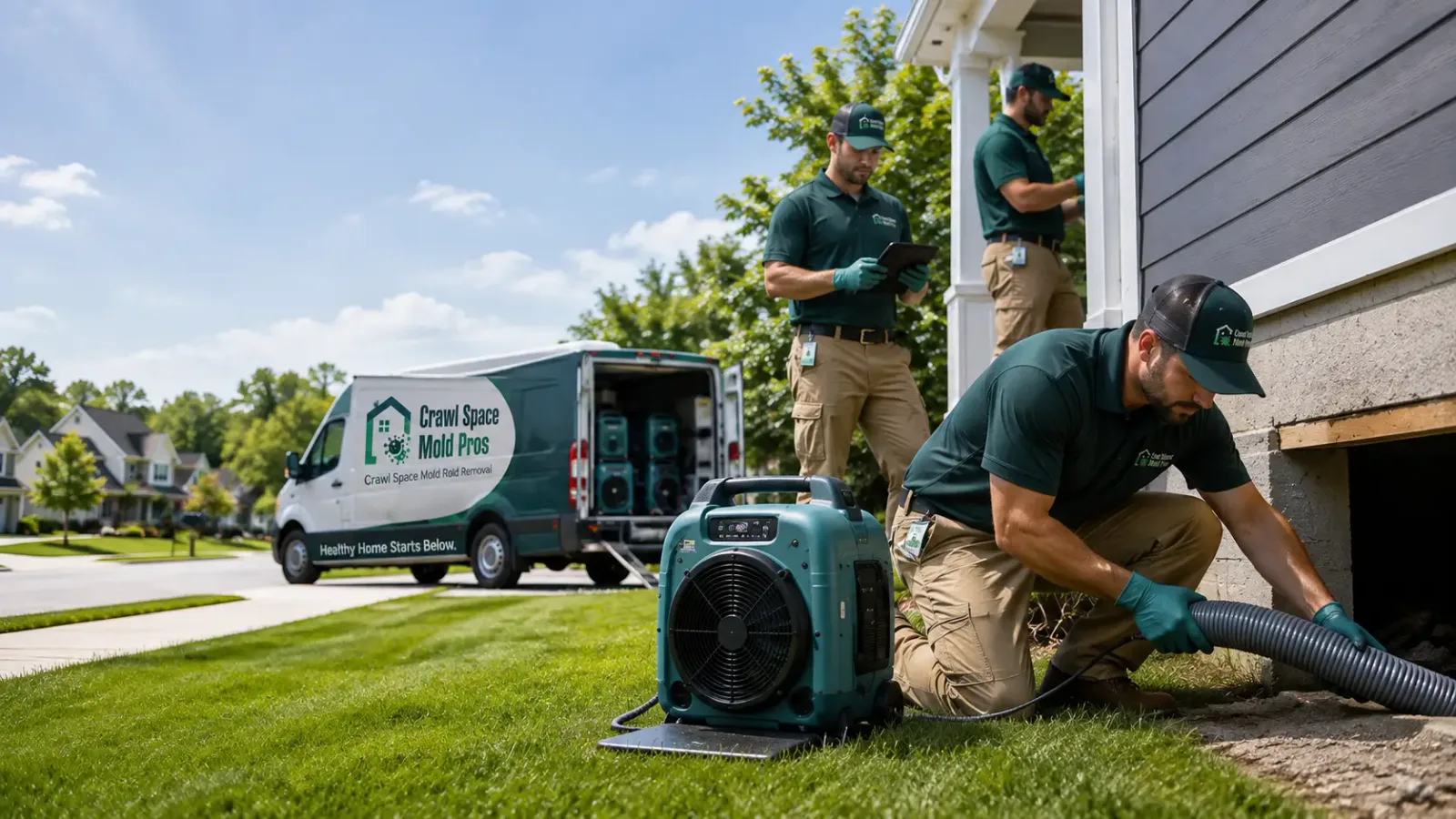 Crawl Space Mold Removal in Balta, ND